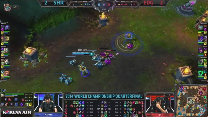 八强赛SHR vs EDG G5