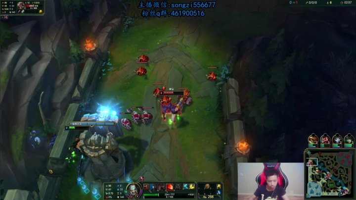 【2021-02-06 06点场】douyu丶松子：蛮王：版本最强上单 选到=包赢