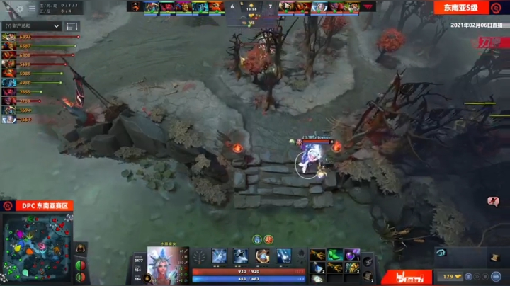 DPC 东南亚区 T1 vs TNC BO3 第二场 2.6