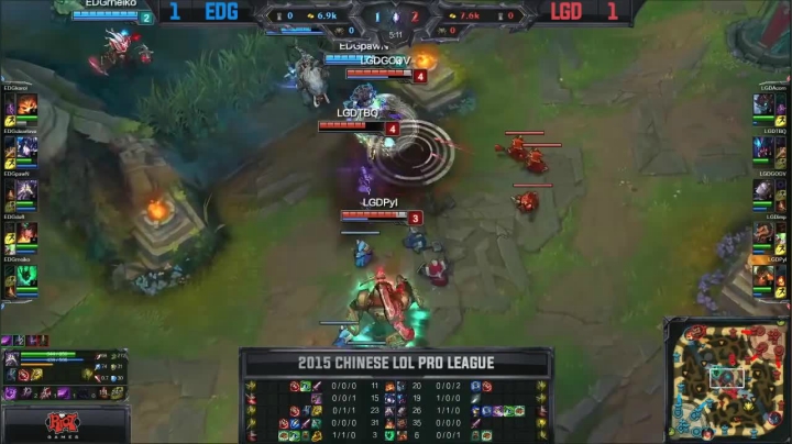 2015LPL春季赛决赛EDG vs LGD G3
