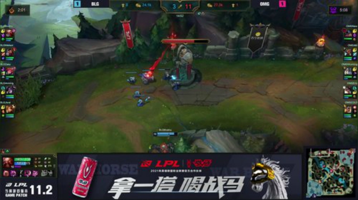 【英雄联盟】英雄联盟赛事的精彩时刻 20210207 00点场
