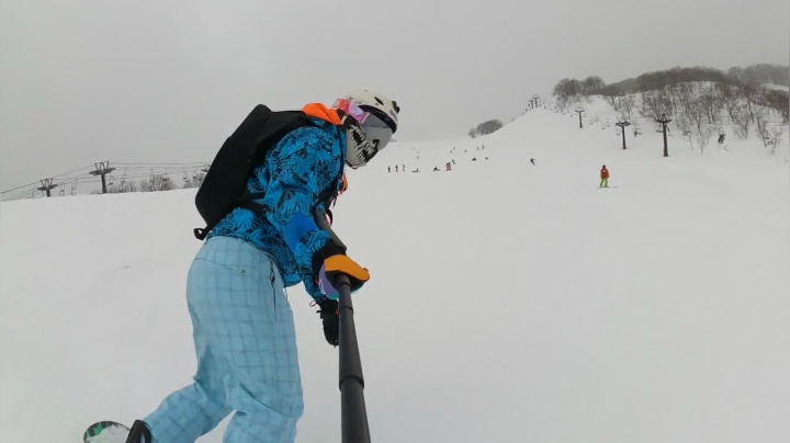 【2021-02-07 09点场】西贝2018：直播日本长野白马五龙滑雪场单板滑雪