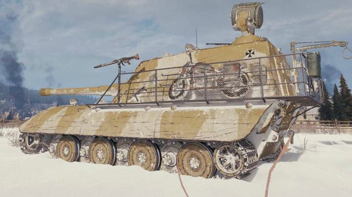 坦克世界 埃勒斯堡E100突 西岸勇士