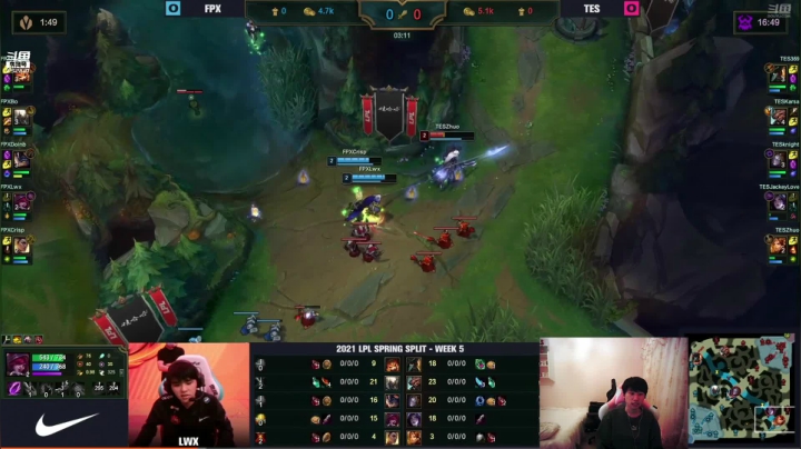 【英雄联盟】金咕咕金咕咕doinb的精彩时刻 20210208 21点场