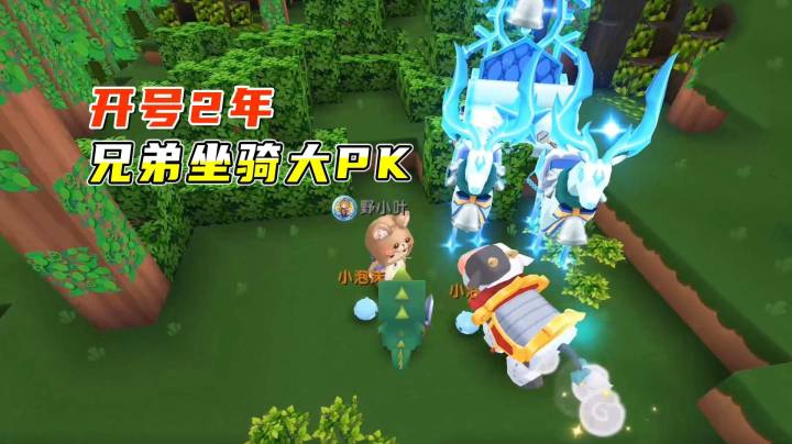 雨林生存家园版4：开号两年的主播到底有多少坐骑？墨叶兄弟大PK