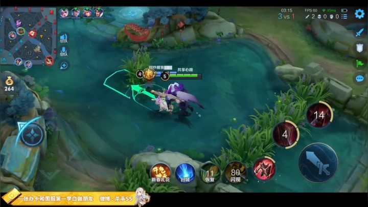 我在斗鱼看不可一世杀手直播王者荣耀