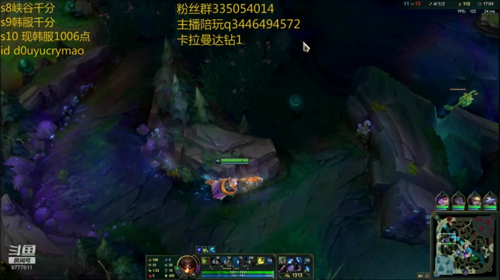 【2021-02-07 20点场】cry毛：韩服峡谷千分上单!