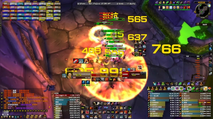 【2021-02-06 14点场】魔兽李佳琦：NAXX王剑法伤战士固定团伤害测评
