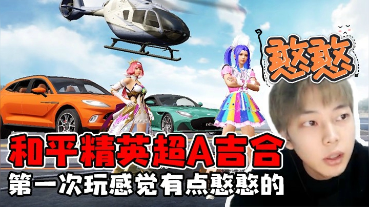 第一次玩和平精英，感觉有点憨憨的