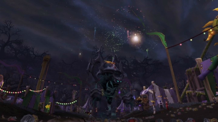 （冰铃）一起来看烟花吧！在艾泽拉斯