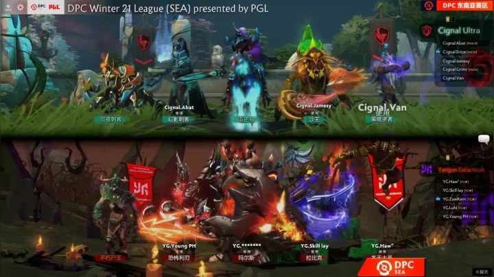 DPC 东南亚区 Cignal vs Yangon BO3 第三场 2.11