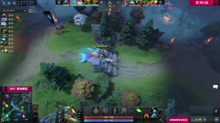 DPC 欧洲区 Vikin.gg vs HCE BO3 第一场 2.10