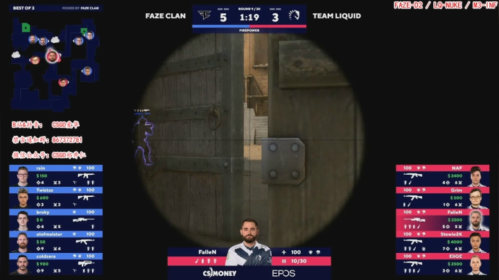 【2021-02-13 03点场】CSGO解说爱华：【爱华】新年好 LQ vs FAZE