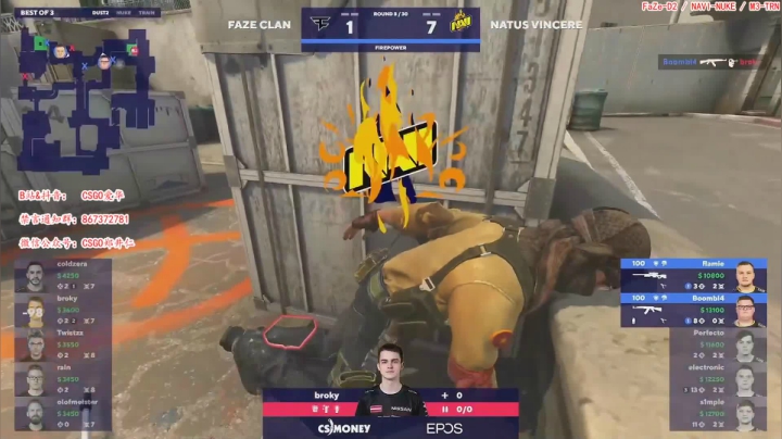 【2021-02-15 03点场】CSGO解说爱华：【爱华】C组决赛NaVi vs FaZe