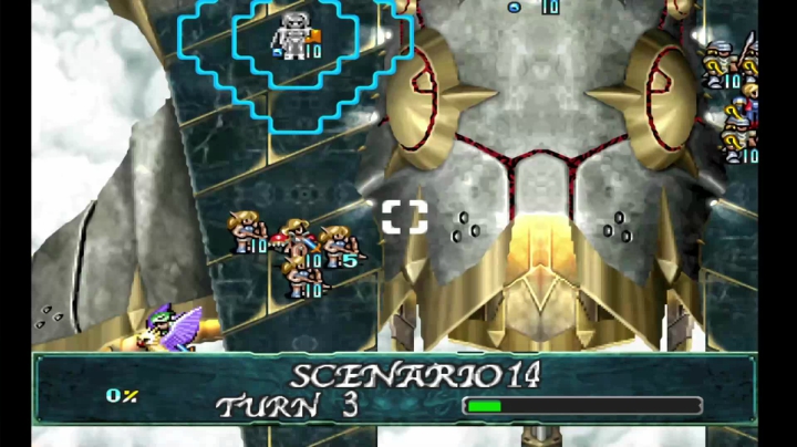 PS梦幻模拟战5 SCENARIO 14 穿孔