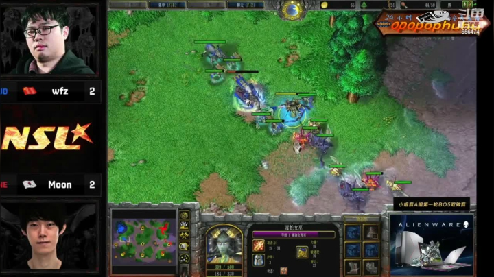 【魔兽争霸】opopophuhu的精彩时刻 20210215 11点场