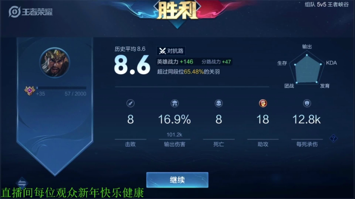 【王者荣耀】骚白的精彩时刻 20210216 21点场