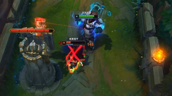 熊王：对线射手最新方法!无限越塔观众直呼过瘾！