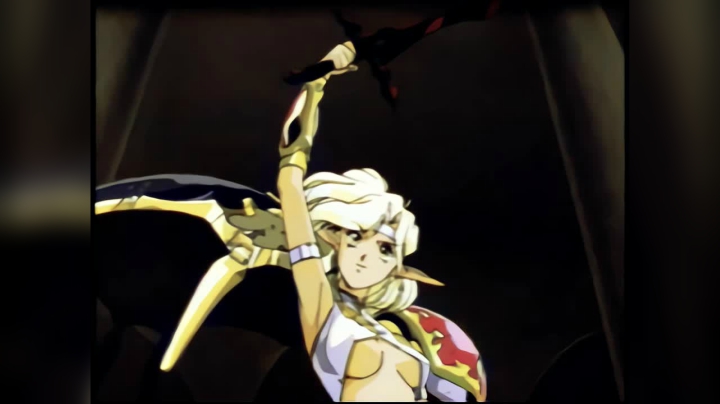 Langrisser CG 梦幻模拟战 全动画 高清 AI修复计划 (P34. LII.索尼娅获得魔剑阿鲁哈萨特登场.PC-FX独有)