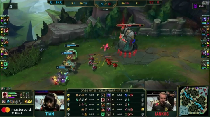 【英雄联盟】英雄联盟赛事的精彩时刻 20210217 21点场