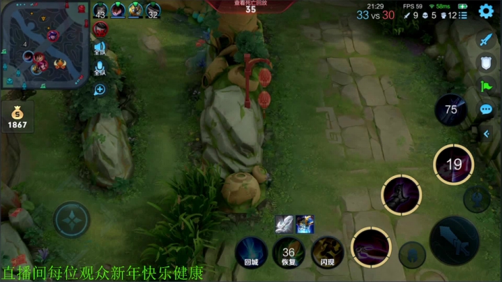 【王者荣耀】骚白的精彩时刻 20210217 21点场