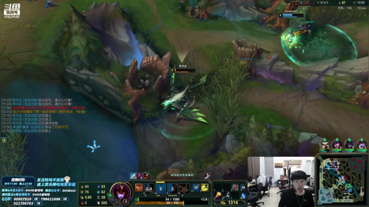 【英雄联盟】金咕咕金咕咕doinb的精彩时刻 20210219 02点场