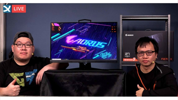 【XF科技開箱】GIGABYTE AORUS FI27Q-X / 極快 SS IPS 面板 / 27" 2K