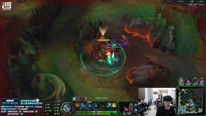 【英雄联盟】金咕咕金咕咕doinb的精彩时刻 20210219 02点场