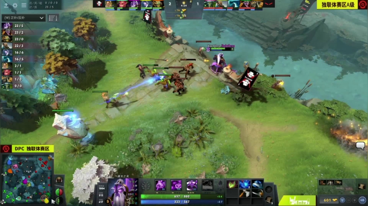 DPC CIS区 XactJlepbl vs HR BO3 第二场 2.21