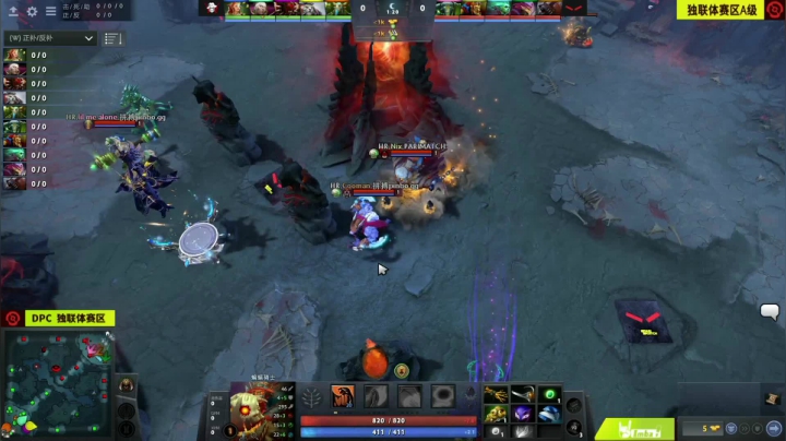 DPC CIS区 XactJlepbl vs HR BO3 第一场 2.21