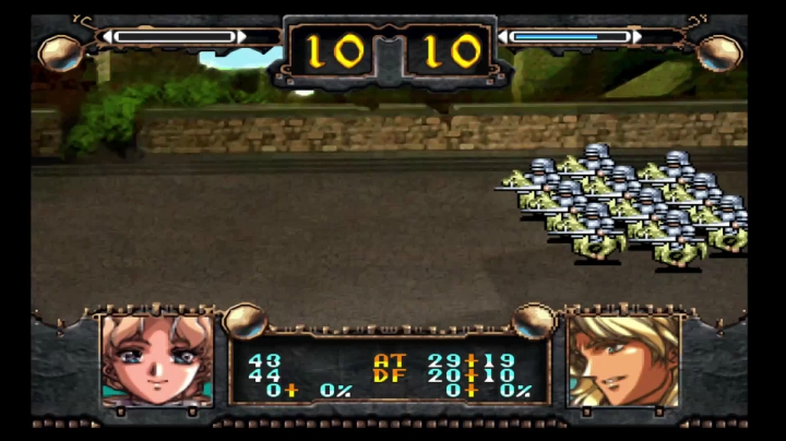 PS梦幻模拟战5 隐藏4 兄女