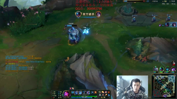 【2021-02-23 15点场】LOL丶摇摆：7年高分王者中路教学局.单排乱杀!