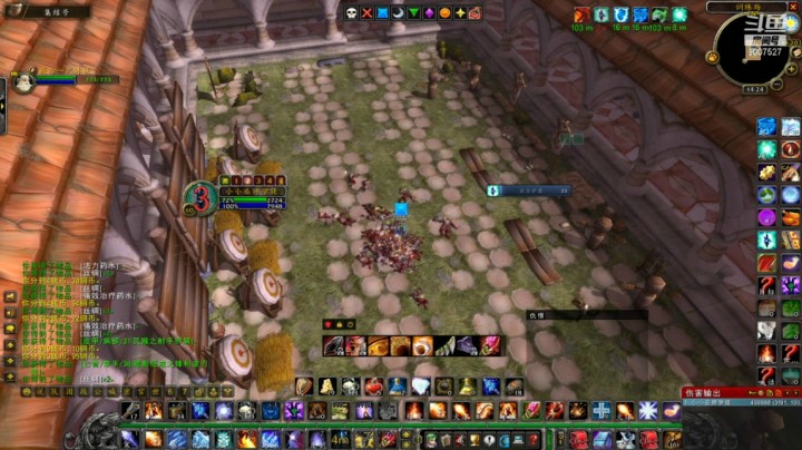 【魔兽怀旧服】小小巫师学徒 血色武器库一波流