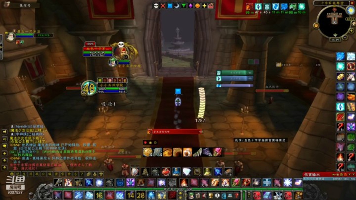 【魔兽怀旧服】小小巫师学徒 血色教堂差点翻车流