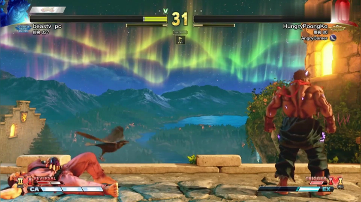 街霸5：新系统V闪实战到底强不强，那就看看梅原大吾怎么用