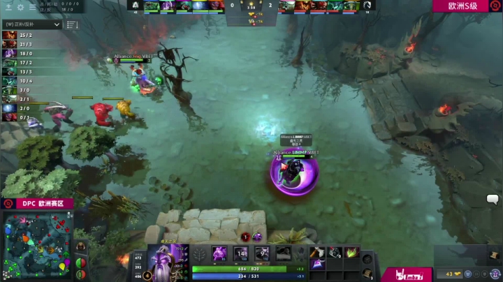 DPC 欧洲区 Alliance vs Liquid BO3 第三场 2.23