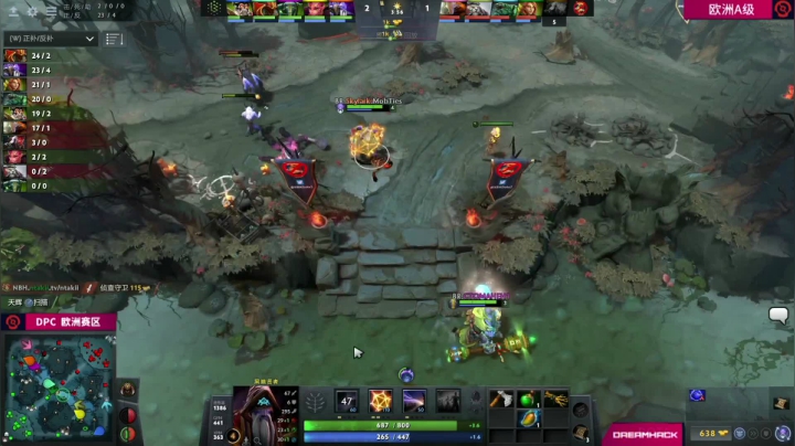 DPC 欧洲区 Brame vs NBH BO3 第二场 2.23