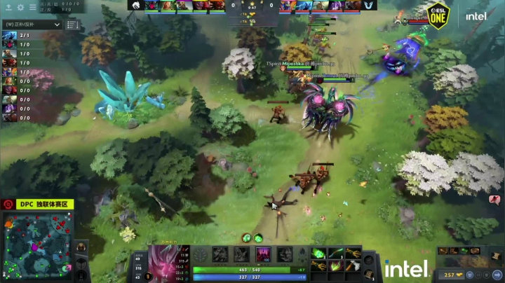 DPC CIS区 Unique vs Spirit BO3 第三场 2.25