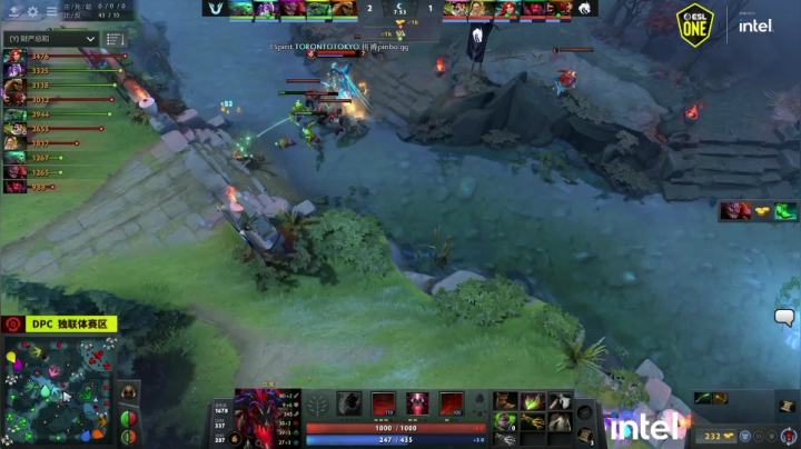 DPC CIS区 Unique vs Spirit BO3 第一场 2.25