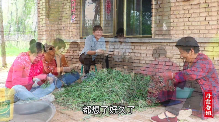 《漂亮娘们儿美食记》187_春姐给闺蜜晓儿送西红柿，奶奶用荞面做陕北特色小吃搅团，真温馨