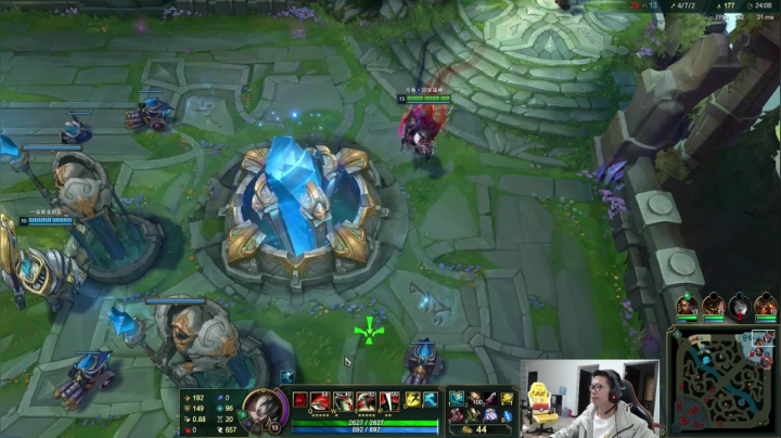 【2021-02-26 09点场】余小C真的很强：余小C：峡谷之巅冲冲冲！