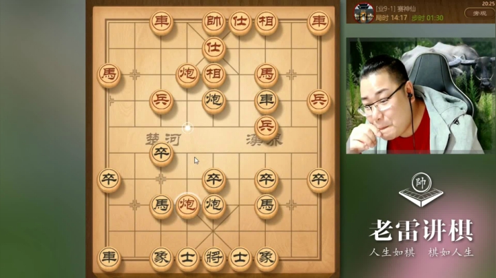 他这叫让一个车吗？根本没有机会出，很悲哀，车没出，老帅没了