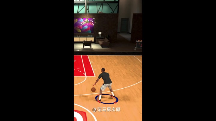 【教兽】nba2k—八秒教你一个运球小技巧，学完就一个字帅！