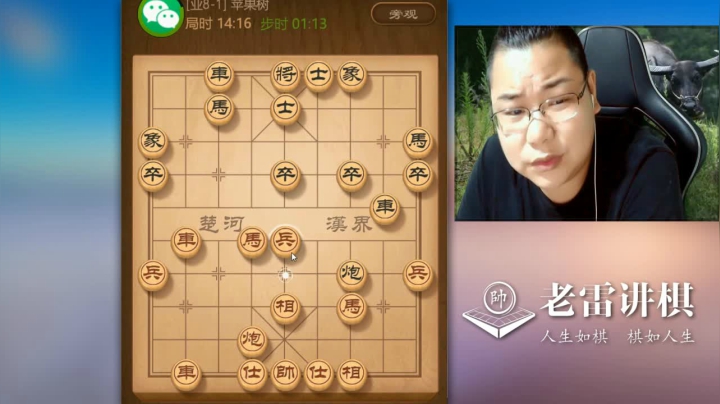 左叠炮，中局纠缠兑车，漂亮！攻破对手右路，杀招立马来了！