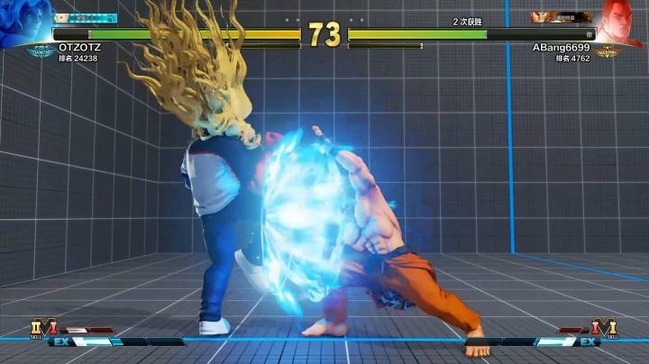 街霸5：火引弹的娱乐对战，VT1好像霸王翔吼拳啊