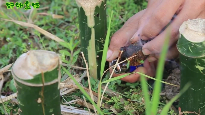 《姐妹花儿野外美食》71_泰国村花给大家露一手“咖喱饭”，这样的食材让网友不敢动筷子