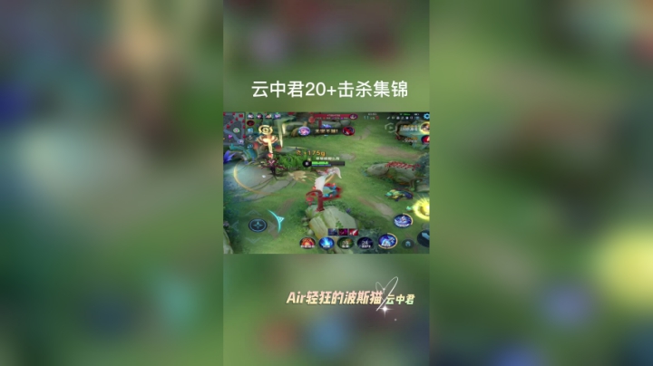 云中君20+击杀集锦