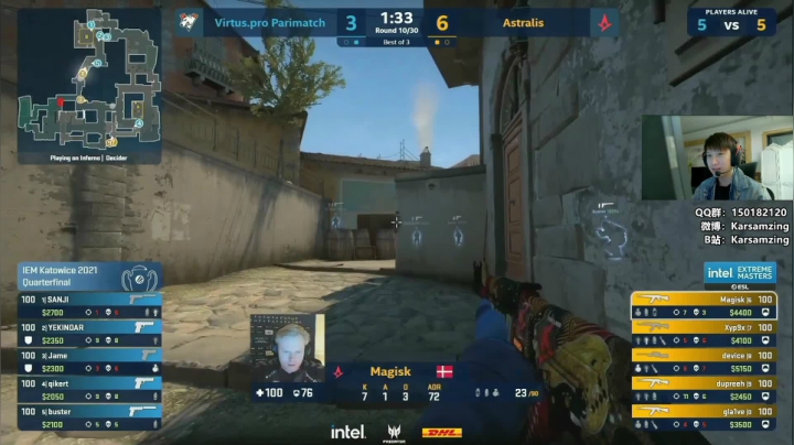 【2021-02-27 03点场】Karsamzing：IEM 卡托维兹 A队-VP