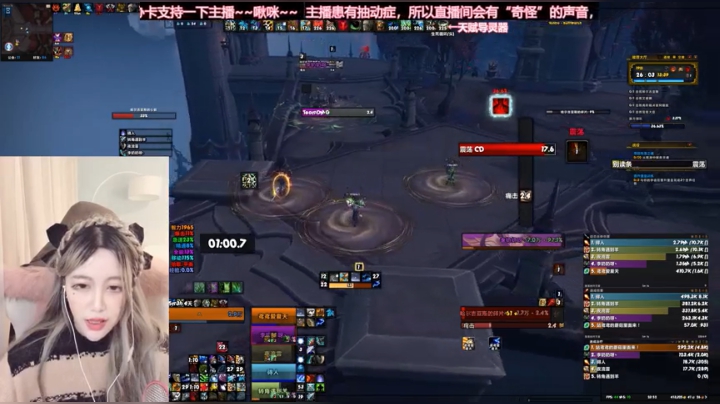 魔兽世界9.0，集合石19+1赎罪大厅，残暴傲慢暴怒震荡，奶德视角