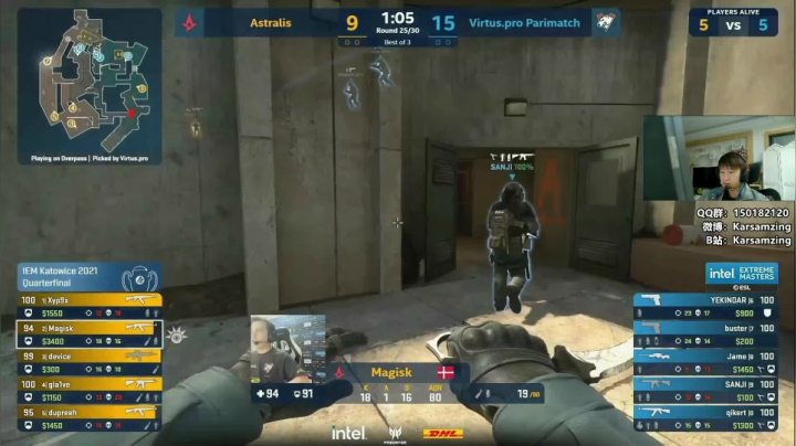 【2021-02-27 01点场】Karsamzing：IEM 卡托维兹 A队-VP